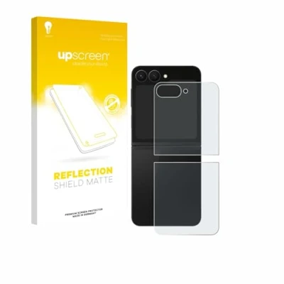 Afbeelding van upscreen Screenprotector voor Samsung Galaxy Z Flip 7 FE (Achterkant) Folie Beschermfolie anti glare matte