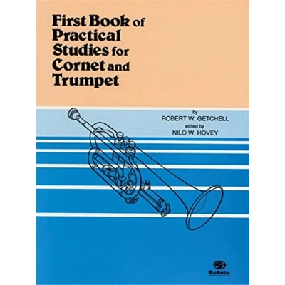 Afbeelding van Robert w. getchell : first book of practical studie For Cornet and trompet: Trumpet