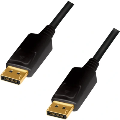 Afbeelding van LogiLink CD0102 DisplayPort kabel 3 m Zwart