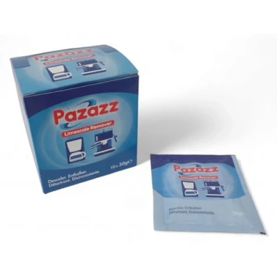 Afbeelding van PAZAZZ Koffiezetapparaat Ontkalker Compatibel met Espresso Machines DELONGHI SAGE GAGGIA KRUPS DUALIT etc. 3 Pack Maakt 15.000ml
