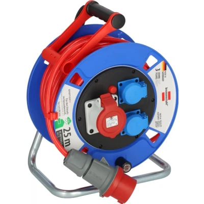 Afbeelding van Brennenstuhl 1182770010 Kabelhaspel 25 m Rood CEE stekker 16 A 5 polig