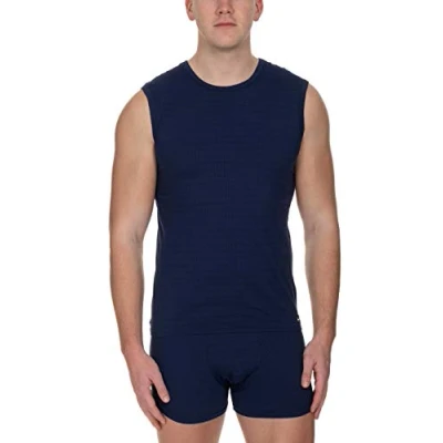 Afbeelding van Bruno Banani Onderhemd Check Line 2.0 Set van 1