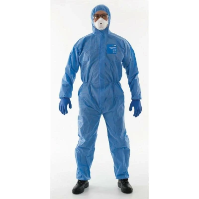 Afbeelding van Ansell AlphaTec 1500 Plus wegwerpoverall blauw XXL