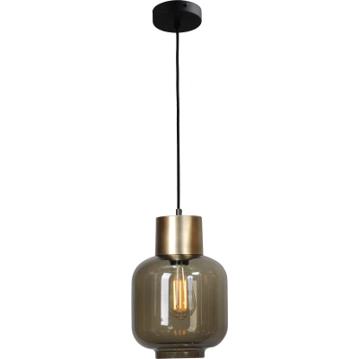 Afbeelding van Masterlight Lett Hanglamp Zwart / Goud 2160 85 05GL 20