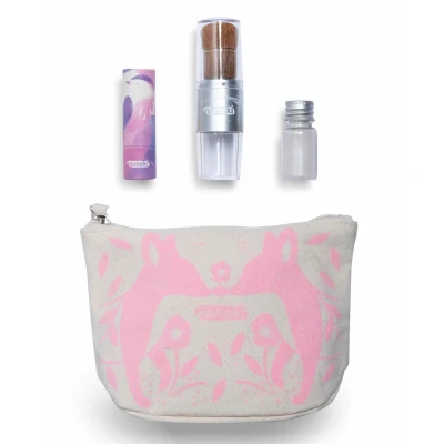 Afbeelding van Namaki make up set sparking vos pink