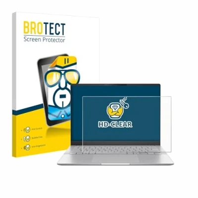 Afbeelding van BROTECT Screenprotector voor ASUS Vivobook S 14 OLED M5406 Folie Beschermfolie transparant