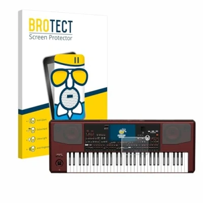 Afbeelding van BROTECT Screenprotector voor KORG Pa700 Folie Beschermfolie Beschermglas matte