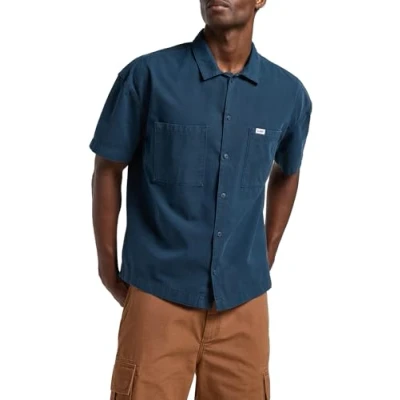 Afbeelding van Lee Mechanic Overhemd, Heren, Maat: 48/50, Rivet navy