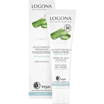 Afbeelding van Logona Vochtinbrengende dagcrème met biologische aloë vera 30 ml