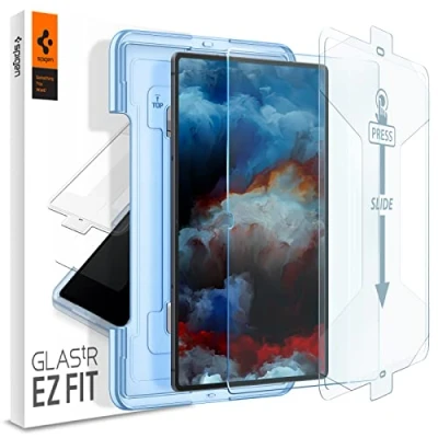 Afbeelding van Spigen EZ FIT Gehard Glas Clear Screenprotector Met Montageframe Samsung Galaxy Tab S8 Ultra