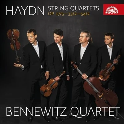 Afbeelding van Bennewitz Quartet Haydn: String Quartets Op, 17, 33 &amp; 54 (CD)