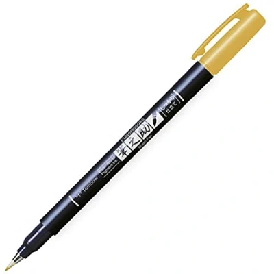 Afbeelding van Tombow Fudenosuke brushpen Orange