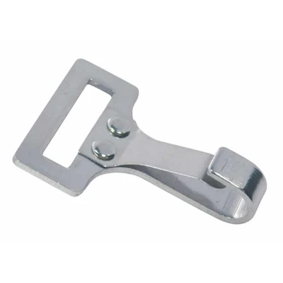 Afbeelding van RVS Bandhaak met kliksluiting 28 mm 304