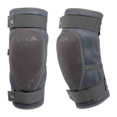 Afbeelding van O&#039;NEAL Kniebeschermer BMX mountainbike downhill IPX® stootbescherming van polyurethaan, lichte constructie, slijtvast materiaal Dirt Knee Guard V.23 volwassenen grijs maat XS
