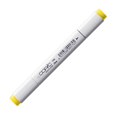 Afbeelding van COPIC Classic Marker Type Y 06, Geel, professionele layout marker, op alcoholbasis, met een brede en fijne punt