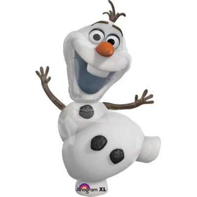 Afbeelding van Amscan Disney Frozen Olaf Folie ballon 58x104cm Leeg.