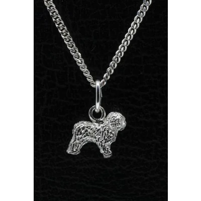 Afbeelding van Zilveren Bobtail ketting hanger klein