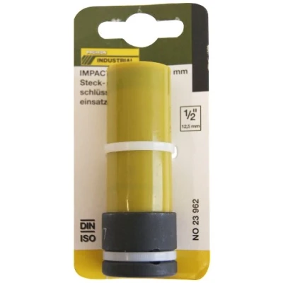 Afbeelding van Proxxon 23962 Impact wielmoer inzetstuk voor het losmaken en aandraaien van wielmoeren, 17 mm, aandrijving 12,5 mm (1/2 inch)