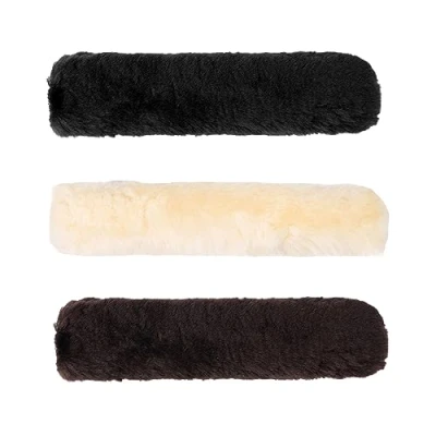 Afbeelding van LeMieux Neusbontje Faux Lambswool Zwart One Size