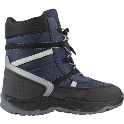 Afbeelding van Geox Sentiero BOY ABX Snowboots voor kinderen, Maat: 35, Navy/grey Kunststof/ textiel