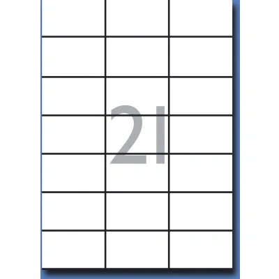 Afbeelding van Decadry Etiketten / Labels 70.0 x 42.4 mm 100 vel
