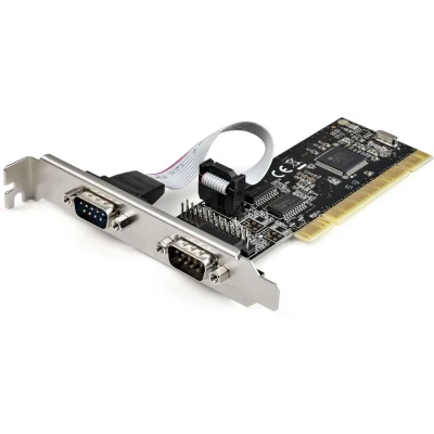 Afbeelding van StarTech.com PCI2S1P2 interfacekaart/ adapter Intern Serie