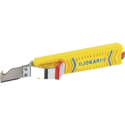 Afbeelding van Jokari Kabelmes (stripmes m. hakmes lemmet titanium nitride gecoat werkbereik Ø 8 28mm) 460075