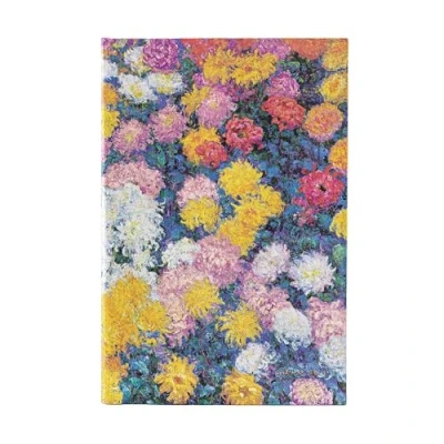 Afbeelding van Monet&#039;s Chrysanthemums Monet’s Midi Lined Hardback Journal (Elastic Band Closure)
