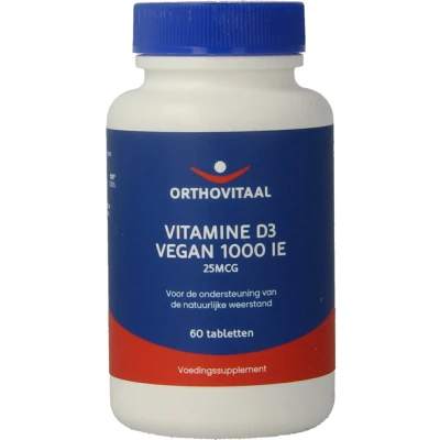 Afbeelding van Orthovitaal Vitamine D3 1000 IE Tabletten