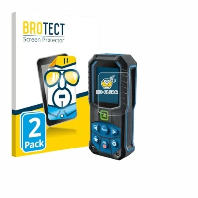 Afbeelding van BROTECT Screenprotector voor Bosch GLM 50 23 Folie Beschermfolie transparant (2 Stuks)