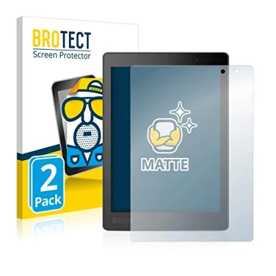 Afbeelding van BROTECT (2 Stuks) Antireflecterende Beschermfolie voor Kobo Aura One Anti Glare Screen Protector, Mat, Ontspiegelend