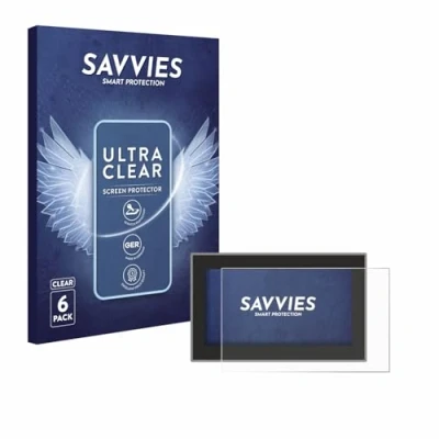 Afbeelding van Savvies Screenprotector voor Headrush Flex Prime Folie Beschermfolie transparant (6 Stuks)