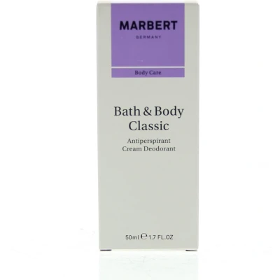 Afbeelding van Marbert Bath and Body Classic Antiperspirant Deodorant crème 50 ml