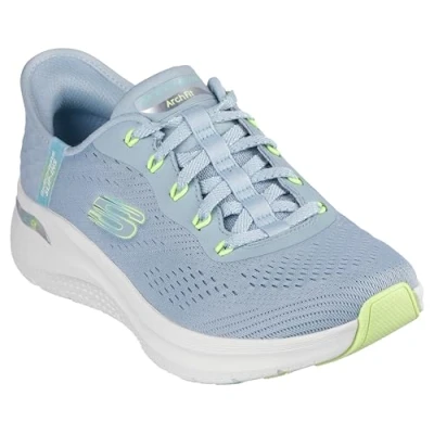 Afbeelding van SKECHERS 150066 BLLM Sneaker blauw/lime maat 38,5