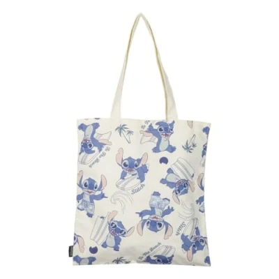 Afbeelding van Stitch Boodschappentas blauw 36 x 39 0,4 cm