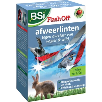 Afbeelding van Afweerlinten Flash off voor vogels 2 x 125m