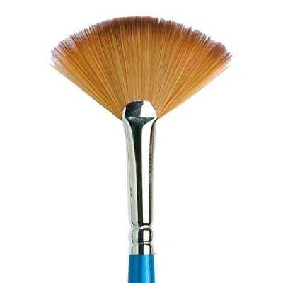 Afbeelding van Winsor &amp; Newton 5308004 Cotman Aquarel penseel van syntetisch haar Serie 888 Waaier, lange steel met uitstekende veerkracht, verfafgite en uiterste nauwkeurigheid Nr. 4 45 mm,
