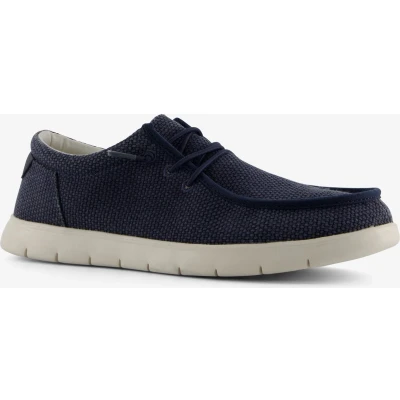 Afbeelding van Blue Box heren sneakers blauw Maat 45 Uitneembare zool