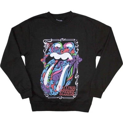 Afbeelding van The Rolling Stones Colour Swirls Sweater/trui 2XL Zwart