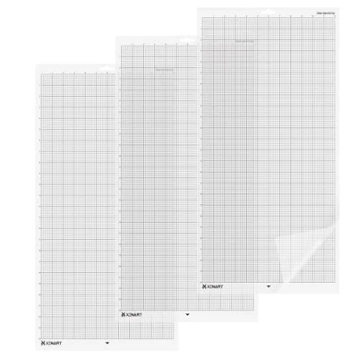 Afbeelding van XINART snijmat 30 x 60 cm voor Silhouette Cameo 4/3/2/1, 3 stuks vervangende standaardgreep 5 Cricket vervangmatten