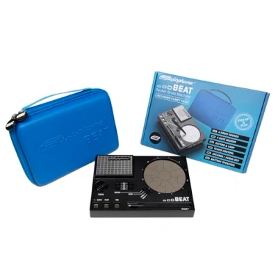 Afbeelding van Stylophone Beat Inclusief draagtas Compacte stylus drummachine 4 drumkits en basgeluiden Ritmemachine Maker Drum Loop Machine..
