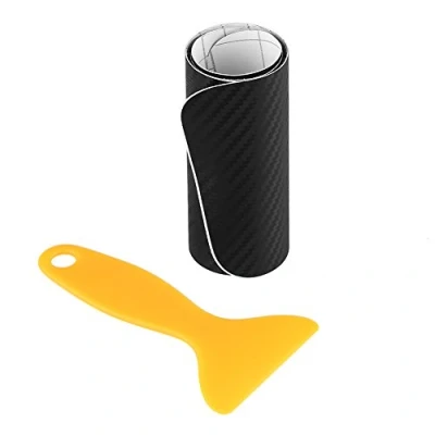 Afbeelding van Auto Achterbumper Guard Protector Tape, zelfklevende Sticker Decal Strip, Duurzame Beschermende Achterdeur Instaplijsten Film
