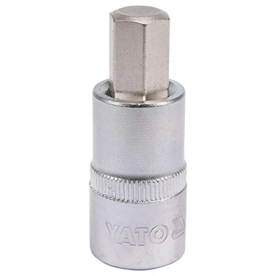 Afbeelding van Yato, Dopsleutel + dopmoer, Inbussleutel/hex 1/2 &amp; quot 12x55 mm