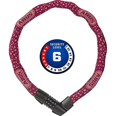 Afbeelding van Abus kettingslot code Tresor 1385/75 cherry heart SL88013