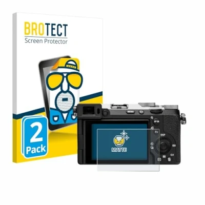 Afbeelding van BROTECT Screenprotector voor Sony Alpha 7C II (ILCE 7CM2) Folie Beschermfolie matte (2 Stuks)