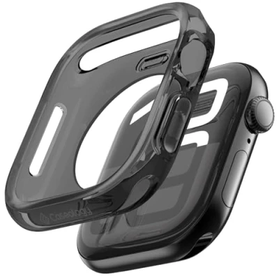 Afbeelding van Caseology Capella Case Compatibel met Apple Watch 10 (46 mm) Clear Black