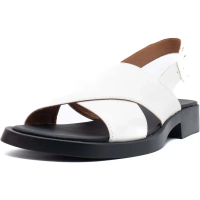 Afbeelding van Camper DANA Sandalen, Dames, Maat: 40, Weiß natural Leer