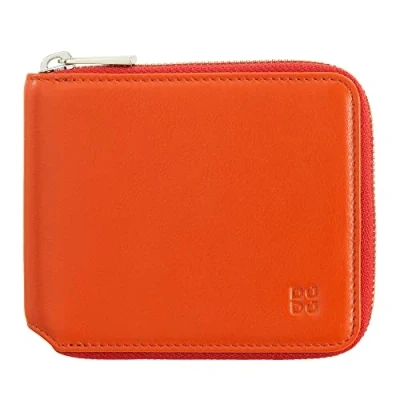 Afbeelding van DuDu Lederen portefeuille 11 cm