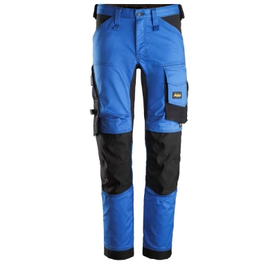 Afbeelding van Snickers Allroundwork, Stretch Werkbroek 6341 48 Kobalt Blauw/Zwart