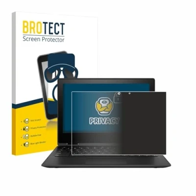 Afbeelding van BROTECT privacy screenprotector voor HP Chromebook x360 11 G3 Folie Beschermfolie Blauwlichtfilter